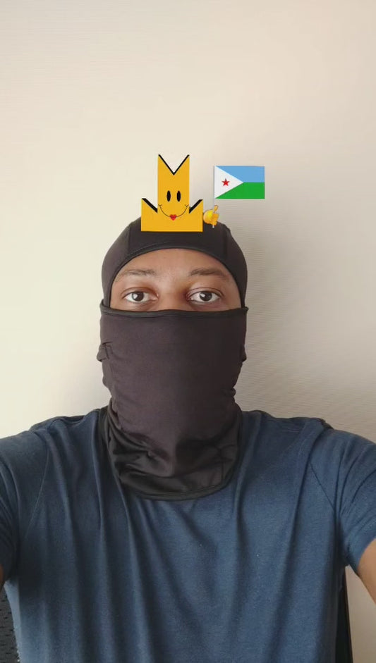 👑 Djibouti Flag - Crown Emoji Lens 🇩🇯