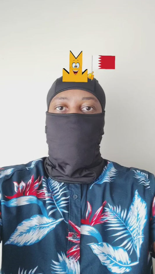 👑 Bahrain Flag - Crown Emoji Lens 🇧🇭