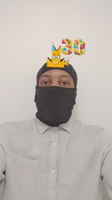 👑 30 Years Old - Crown Emoji Lens 🎉