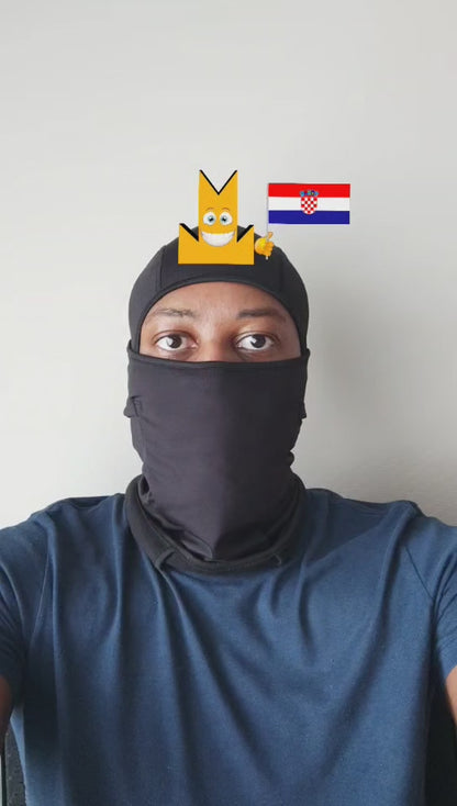 👑 Croatia Flag - Crown Emoji Lens 🇭🇷