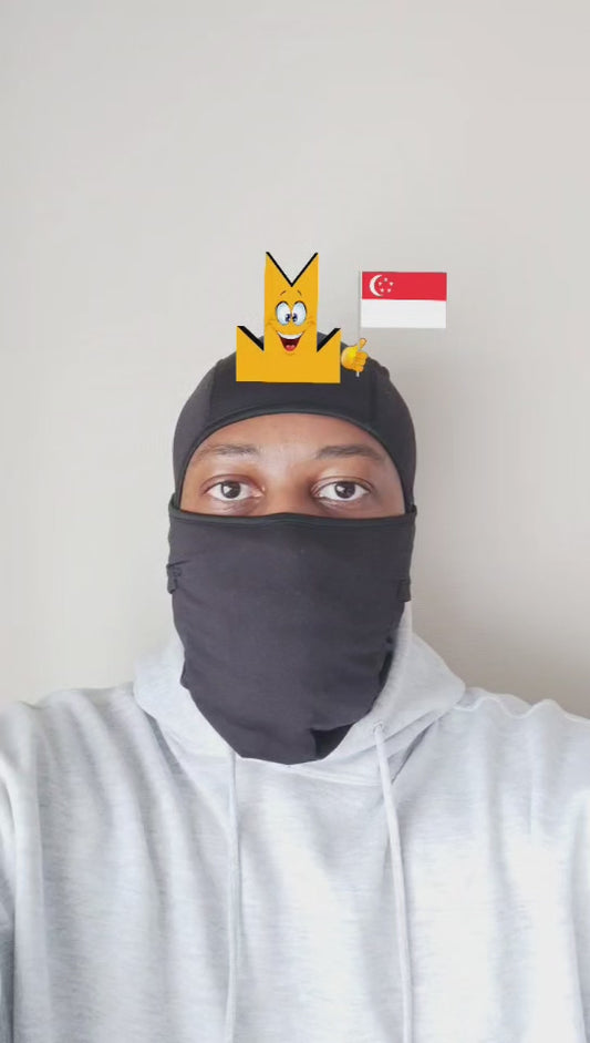 👑 Singapore Flag - Crown Emoji Lens 🇸🇬