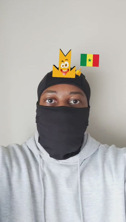 👑 Senegal Flag - Crown Emoji Lens 🇸🇳