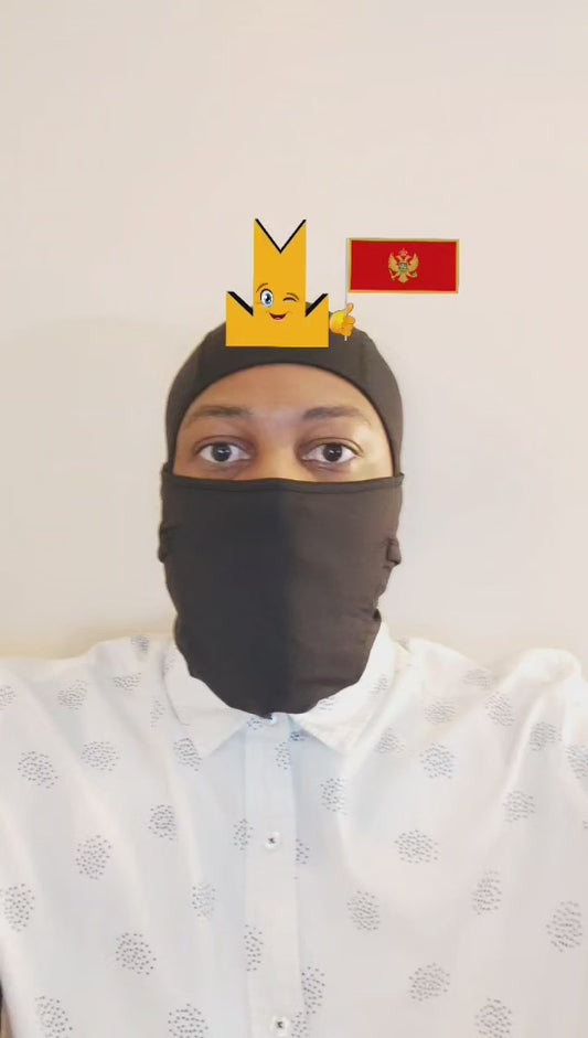 👑 Montenegro Flag - Crown Emoji Lens 🇲🇪