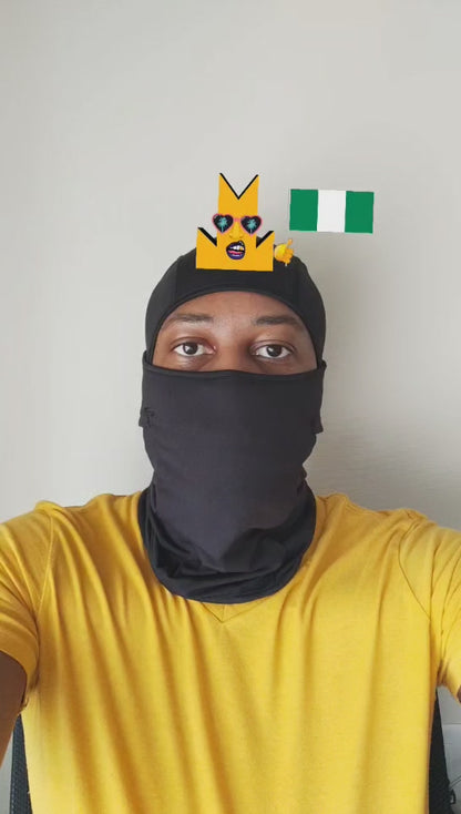 👑 Nigeria Flag - Crown Emoji Lens 🇳🇬