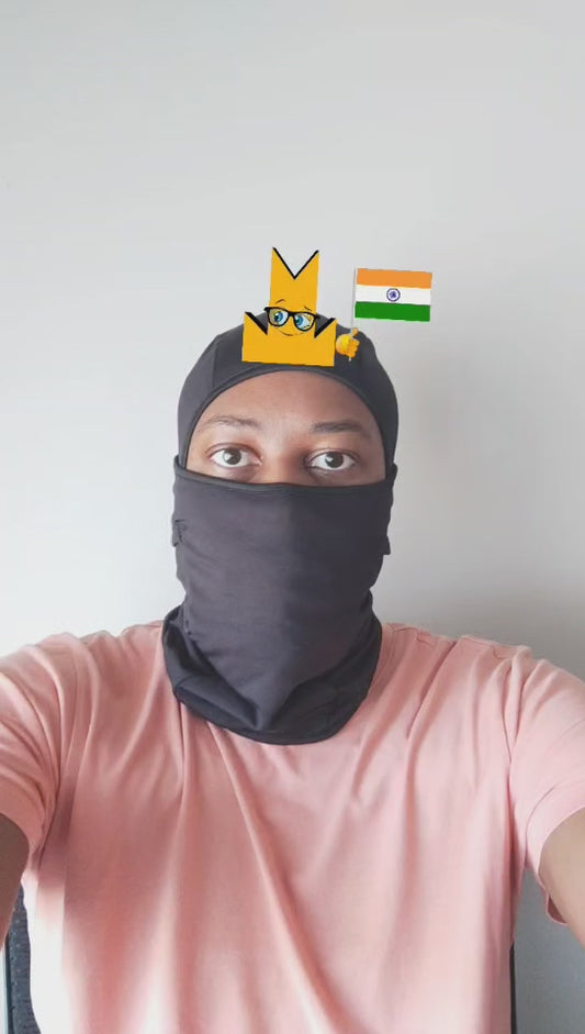 👑 India Flag - Crown Emoji Lens 🇮🇳