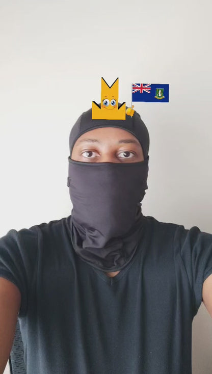 👑 British Virgin Islands Flag - Crown Emoji Lens 🇻🇬