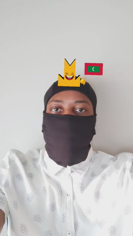 👑 Maldives Flag - Crown Emoji Lens 🇲🇻