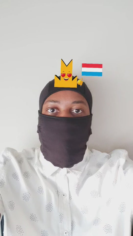 👑 Luxembourg Flag - Crown Emoji Lens 🇱🇺