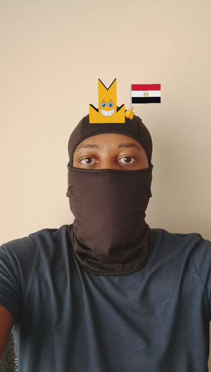 👑 Egypt Flag - Crown Emoji Lens 🇪🇬