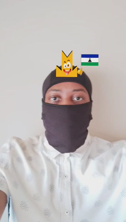 👑 Lesotho Flag - Crown Emoji Lens 🇱🇸