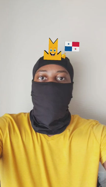 👑 Panama Flag - Crown Emoji Lens 🇵🇦