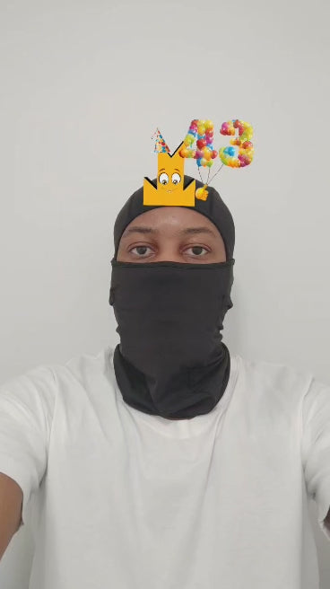 👑 43 Years Old - Crown Emoji Lens 🎉