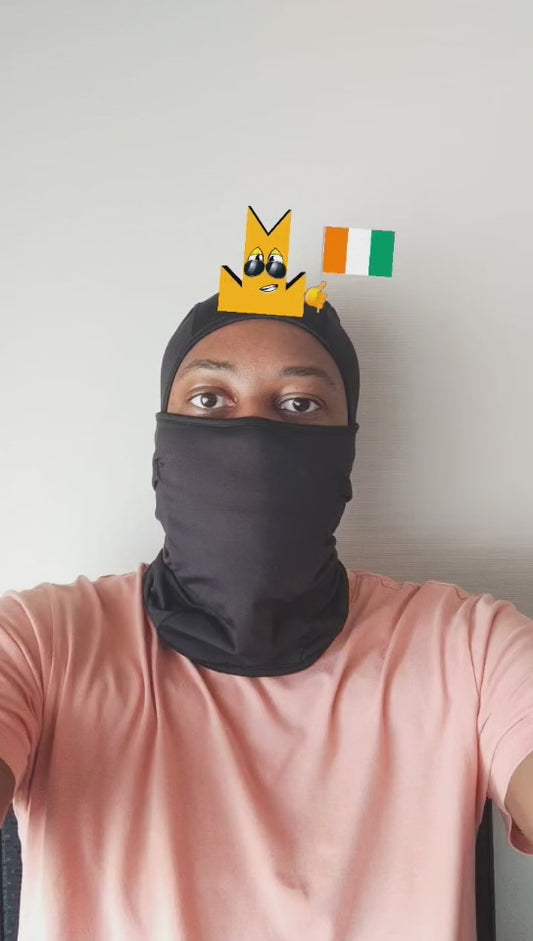 👑 Ivory Coast Flag - Crown Emoji Lens 🇨🇮