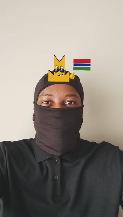 👑 Gambia Flag - Crown Emoji Lens 🇬🇲