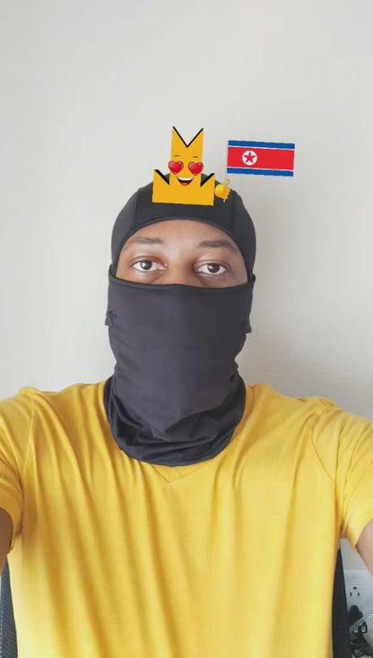 👑 North Korea Flag - Crown Emoji Lens 🇰🇵