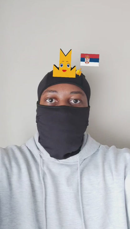 👑 Serbia Flag - Crown Emoji Lens 🇷🇸