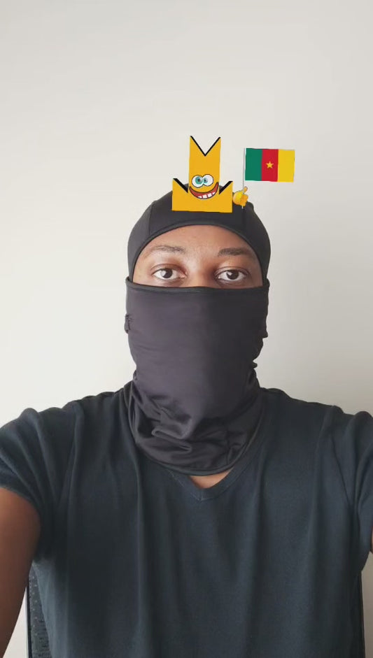 👑 Cameroon Flag - Crown Emoji Lens 🇨🇲