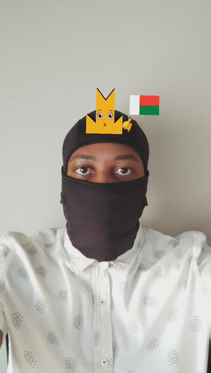 👑 Madagascar Flag - Crown Emoji Lens 🇲🇬