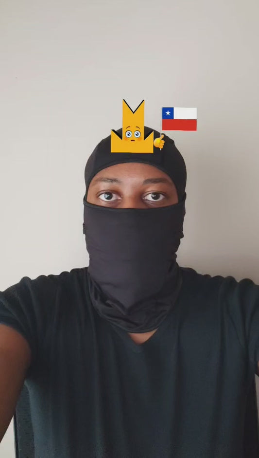 👑 Chile Flag - Crown Emoji Lens 🇨🇱