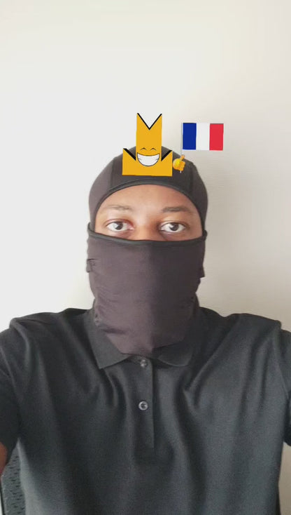 👑 France Flag - Crown Emoji Lens 🇫🇷