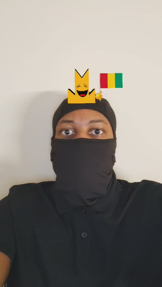 👑 Guinea Flag - Crown Emoji Lens 🇬🇳