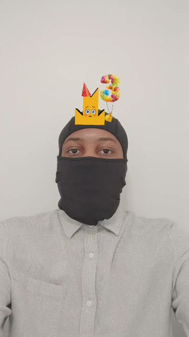 👑 3 Years Old - Crown Emoji Lens 🎉