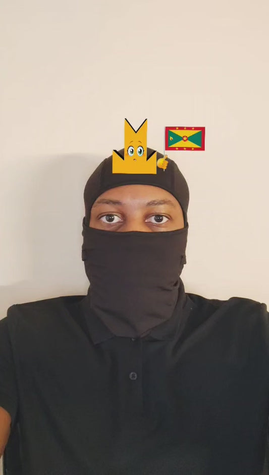 👑 Grenada Flag - Crown Emoji Lens 🇬🇩