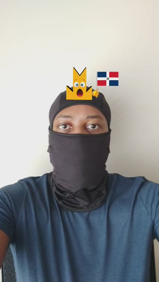 👑 Dominican Republic Flag - Crown Emoji Lens 🇩🇴