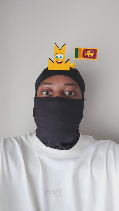 👑 Sri Lanka Flag - Crown Emoji Lens 🇱🇰